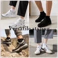 thumbnail image 3 of LBJR Mens Ankle Socks Breathable Casual Comfort Thin Low Cut Socks for Men,10 Pairs, 3 of 6