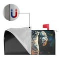 thumbnail image 2 of Rateoe Astronaut Cosmic Rainbow Printed Mailbox Covers - Easy to Install Fall, Winter, Spring, Summer Mailbox Cover - Weather and UV-Resistant Mailbox Decor - Mailbox Magnetic Covers-25.5x21 in, 2 of 8