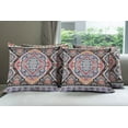 thumbnail image 6 of Ambesonne Ethnic Throw Pillow Cover 4 Pack, Vibrant Vintage Bohemian, 20", Multicolor, 6 of 7