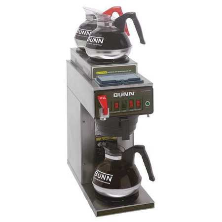 Bunn Cwtf15 3 2u 1l 12 Cup Automatic Commercial Coffee Brewer 3