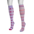 thumbnail image 5 of MUK LUKS® Women's 2 Pair Pack Compression Sock, 5 of 10