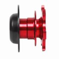 thumbnail image 4 of RASTP Red Racing Steering Wheel Quick Release Adapter Boss Kit Snap off Hub Aluminum QR001, 4 of 6