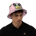 thumbnail image 6 of Kdxio Reflective Bucket Hat - Panda Avocado Print Bucket Hat for Men,Women, 6 of 9