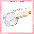 thumbnail image 7 of Multifunctional Kitchen Measuring Scoop with Built-in Bag Clip | Clearance | 2-in-1 Food Scoop & Sealer for Pet Food, Flour, Rice | Clear BPA-Free Measuring Cup(A), 7 of 7