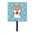 thumbnail image 1 of Flocon de Neige Shiba Inu Porte-Laisse et Clés, 1 of 1