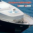 thumbnail image 2 of 100W Boat Remote Control Spotlight for Yacht, Marine Searchlight with 360° Rotation, 2500LM, 3200K Color Temperature, 2 of 11