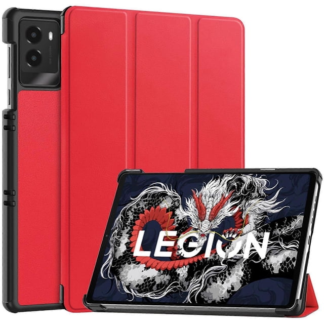 For Lenovo Legion Y700 (2025) Case Anti-Drop Leather Stand Tablet Cover - Grey