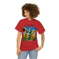 thumbnail image 3 of I Robot Unisex Heavy Cotton Streetwear T-Shirt A Robot riding unicycle, 3 of 12