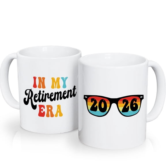 Retirement Coffee Mug Set – In My Retirement Era Design