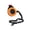Orange, variant on Wrist Worn Retractable Dog Leash, Hands Free Wrist Pet Walking Leash With Quick Lock Switch, Reflective Nylon Strap And Secure Hook For Outdoor Dog Walking And Training