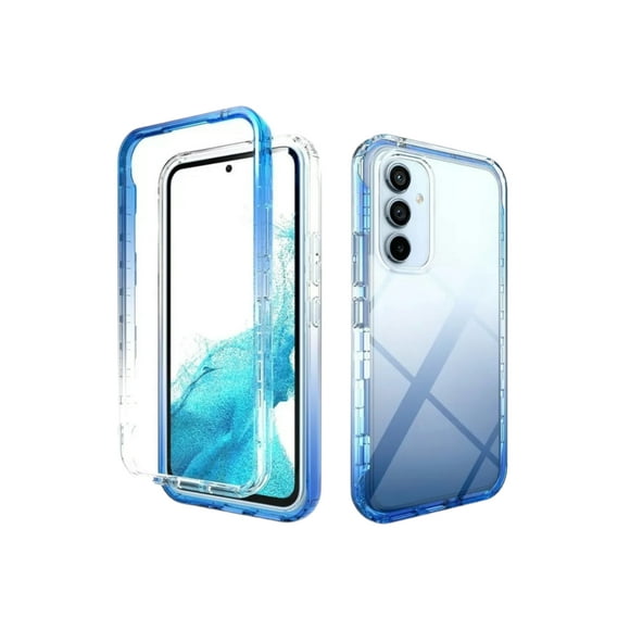 Funda Cely Vesmir 360 Degradada Uso Rudo Para Samsung A54 Azul