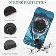 thumbnail image 2 of IPhone 13/iPhone 14 phone case, 13pro 14promax comes with a simple and stylish phone case with shark pattern phone case, 2 of 4