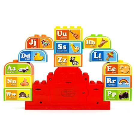 Talking ABC Blocks Alphabet Learning - Plastic Blocks with Audio. for 2 Years and Up