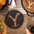 thumbnail image 4 of Lodge Yellowstone™ 8 Inch Cast Iron “Power Y” Trivet, 4 of 4