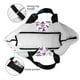 thumbnail image 4 of Disketp Violets Flowers Bolsa Tote Estampada para Mujer, Bolso de Hombro y de Mano para Compras y Viajes, 4 of 8