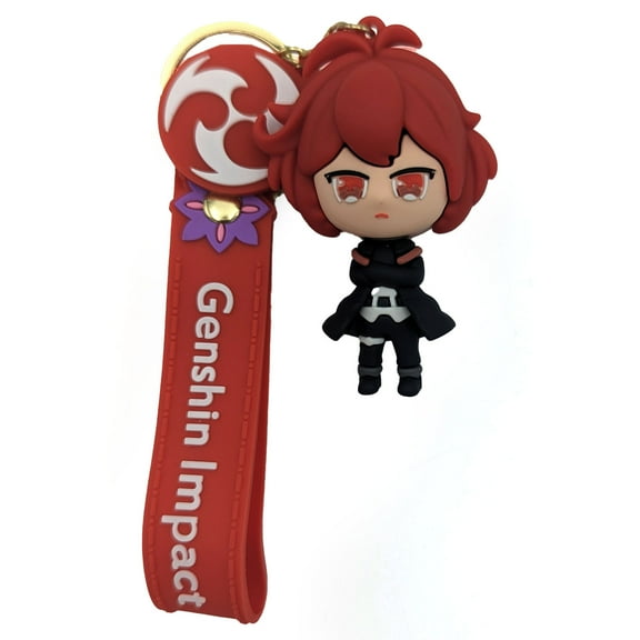 Diluc Ragnvindr - Genshin Impact 2" Keychain 3D Figure
