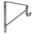 thumbnail image 4 of Lido Designs LB-10-8150A Shelf & Hang Closet Rod Bracket  Chrome, 4 of 5