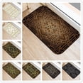 thumbnail image 2 of Geometric Printed Indoor Doormat Nordic Modern Black White Golden Floor Mat Kitchen Bathroom Door Mat Table Anti-slip Mat Rugs, 2 of 6