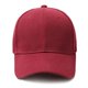 thumbnail image 1 of Gorra de béisbol Unisex, gorro de 6 paneles, ajustable, de ala curva, color rojo, blanco, Morado, gris y negro, 1 of 5