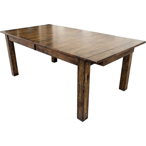 A-America Mariposa 64" - 100" Dining Height Leg Table with (2) 18" Butterfly Leaves