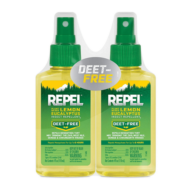 Repel Plant Based Lemon Eucalyptus Insect Repellent Spray