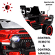 thumbnail image 2 of Camioneta Eléctrica Montable JOYKOO 12V Rojo, 2 of 7