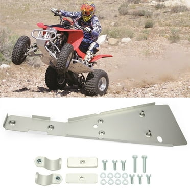Full Chassis Engine Skid Plate Aluminum Fit for 1999-14 Honda TRX 400EX/400X