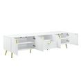 thumbnail image 3 of ACME Gagne TV Stand en Blanc Finition Haute Brillance, 3 of 4