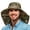 Camo Style C, variant on Catalonia Sun Hat for Men,Polyester Outdoor Wide Brim Hat with Neck Flap Cover for Fishing Hiking Safari Gardening