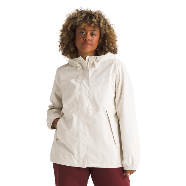 Chaqueta The North Face Antora impermeable para mujer, color blanco Dune