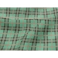 thumbnail image 4 of oneOone Viscose Jersey Fabric Tartan Check Printed Craft Fabric BTY 60 Inch Wide, 4 of 5