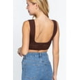thumbnail image 4 of Textured Crop Sweater Tank Top, 4 of 5