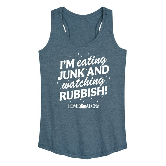 Home Alone - Junk And Rubbish - Women's Racerback Tank