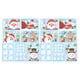 thumbnail image 2 of Etiqueta Engomada Jadeshay Cristal de Ventana 2 Juegos Pegatinas Navideñas Muñeco de Nieve, 2 of 8