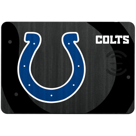 Keyscaper Indianapolis Colts 15W Fast Wireless Charger and Mouse Pad