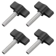 thumbnail image 1 of Uxcell 4 Pcs Vis à Pouce 1/4 Pouces - 27 Pouces, Vis à Pouce Filetée en Acier Inoxydable 304, 1 of 6