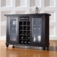 thumbnail image 2 of Crosley Cambridge Sliding Top Bar Cabinet in Black, 2 of 10