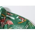 thumbnail image 6 of SSLR Hawaiian Shirt for Men Flamingo Short Sleeve Casual Button Down Shirts Summer Beach Shirt, 6 of 8