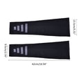 thumbnail image 3 of WINDLAND 1 Pair UV for Sun for Protection Arm Sleeves Safety Reflective Strips Outdoor Night Running Cycling Sports Cooling Arm Tattoo Cover for Women Men, 3 of 10