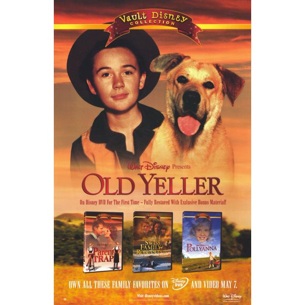 old yeller movie poster