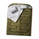 thumbnail image 2 of Saco de dormir para adultos y hombres con almohada, saco de dormir XL para todas , camping, senderismo, mochileros, saco de dormir para Verde, 2 of 9
