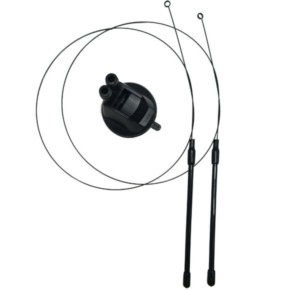 Cat Teaser Steel Wire - Faux Feather Double Head Kitten Wand Toy Pet Playing Toy