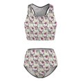 thumbnail image 2 of Hello Kitty Women's Swimwear Beach Sport Bikini Bathing Suit 2 Piece Swimsuits, 2 of 8