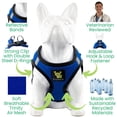 thumbnail image 3 of Arnés para perro EcoBark XXS reflectante de malla suave ajustable, 3 of 9