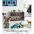 thumbnail image 3 of Yamazaki Home Toy Display Case, Gray, ABS Plastic, Stackable, No Assembly, 3 of 5