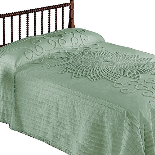 Country Bedspread King Sage Green, Sage Green Bedspreads King Size
