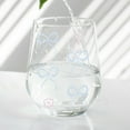 thumbnail image 4 of OULII  Bow Theme Glass Cup Decals, Assorted Colors, High Transparency, Strong Adhesion, 4Pcs, 4 of 7