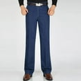 thumbnail image 6 of Men High Waist Straight Fit Stretch Jeans, 6 of 9
