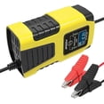 thumbnail image 3 of 6V/2A 12V/2A Car Battery Chargers Fully Automatic Smart Battery Chargers Maintainer Portable Trickle Chargers Battery Desulfator compatible Car Motorcycle_Perfect Gift, 3 of 5