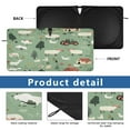 thumbnail image 4 of Car Windshield Sunshade with Ring - Foldable UV Protection Sun Shade for Front/Back Window, Heat Insulation,Animals and Tractors, 4 of 6